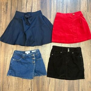 Jessica Simpson Mini Skirt Set - Navy, Red, Denim, Black